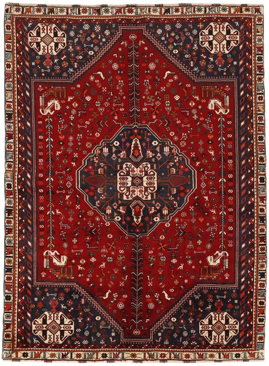 Tappeto persiano Ghashghai 287x197 287x197, Tappeto persiano Annodato a mano