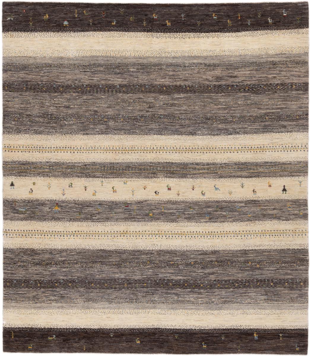 Persialainen matto Persia Gabbeh Loribaft Tabiibaft 284x246 284x246, Persialainen matto Solmittu käsin