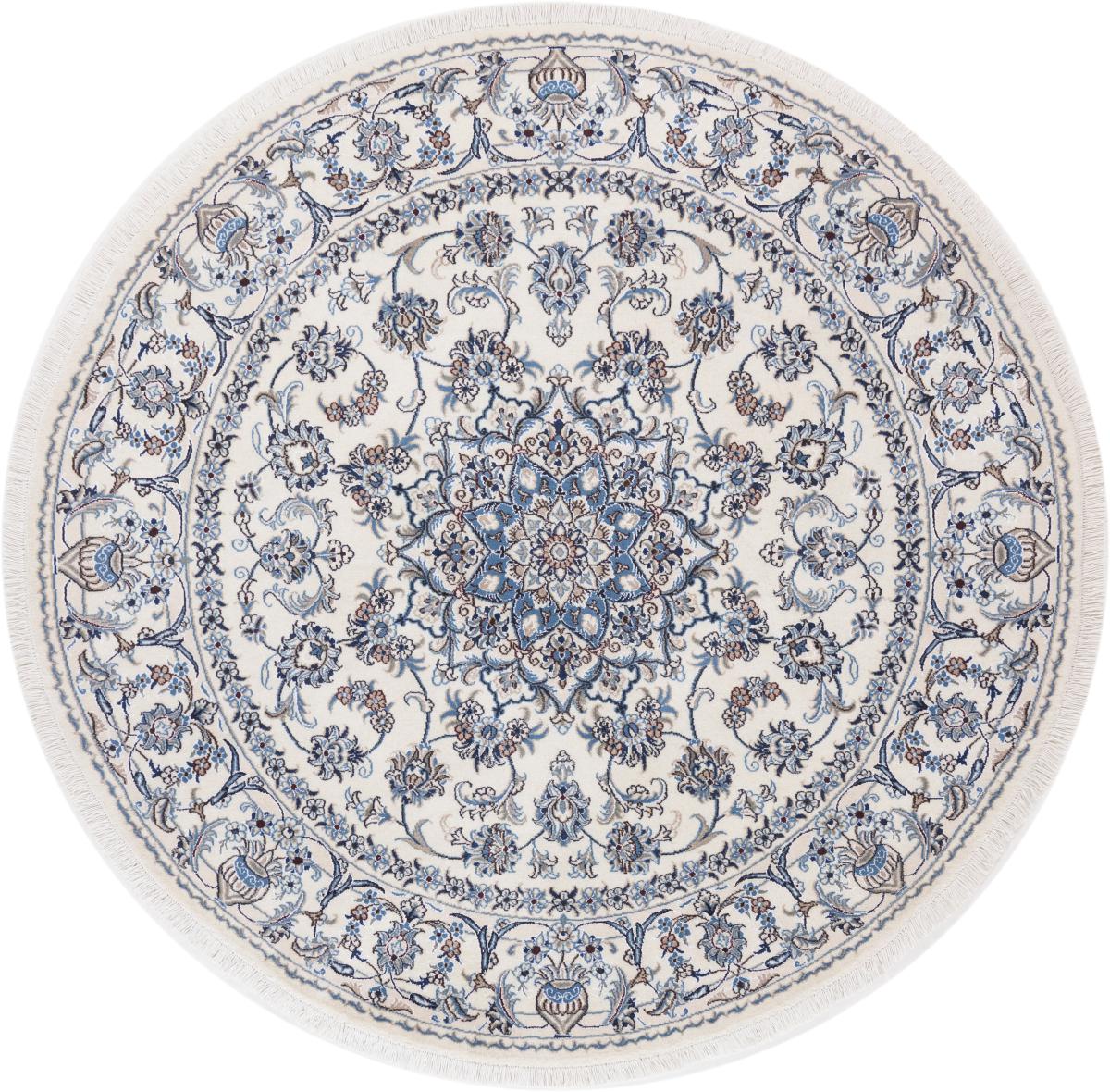 Persian Rug Nain 198x198 198x198, Persian Rug Knotted by hand