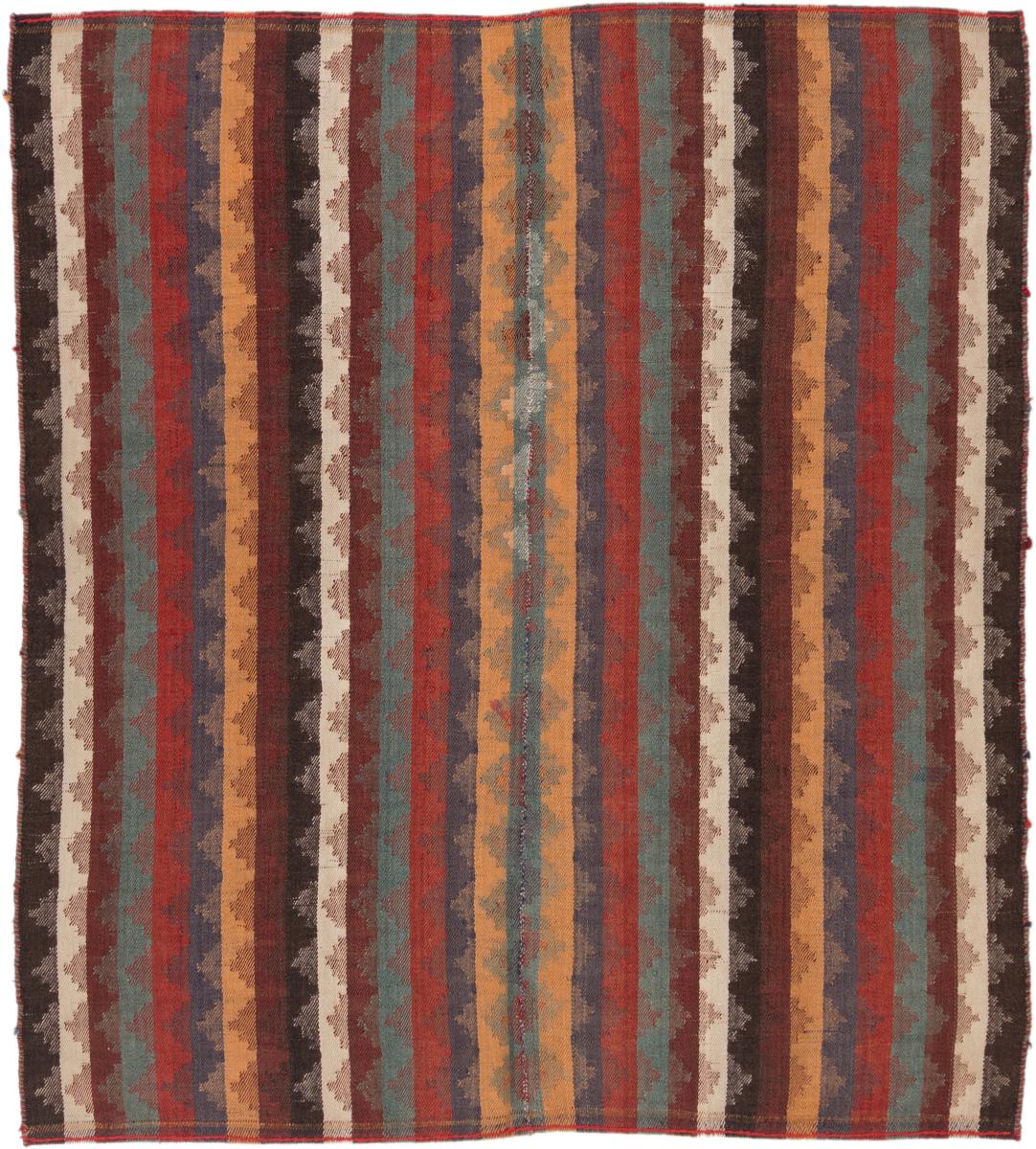 Tappeto persiano Kilim Fars 170x156 170x156, Tappeto persiano Tessuto a mano