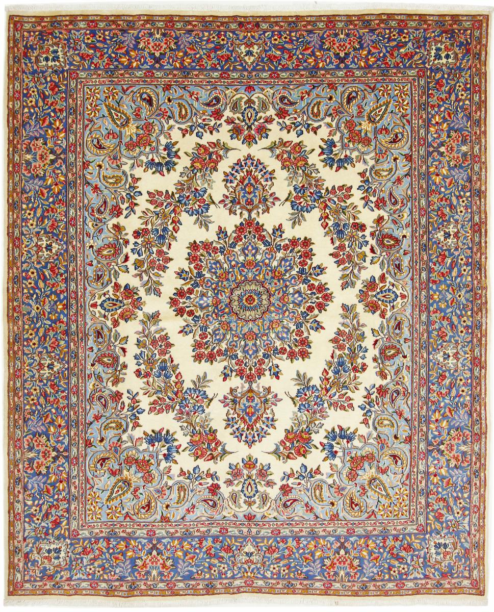 Persian Rug Kerman 255x209 255x209, Persian Rug Knotted by hand