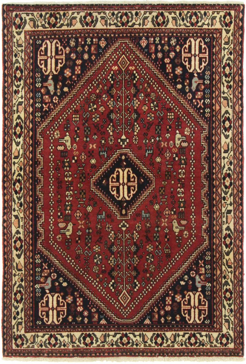 Tapete persa Abadeh 152x105 152x105, Tapete persa Atado à mão