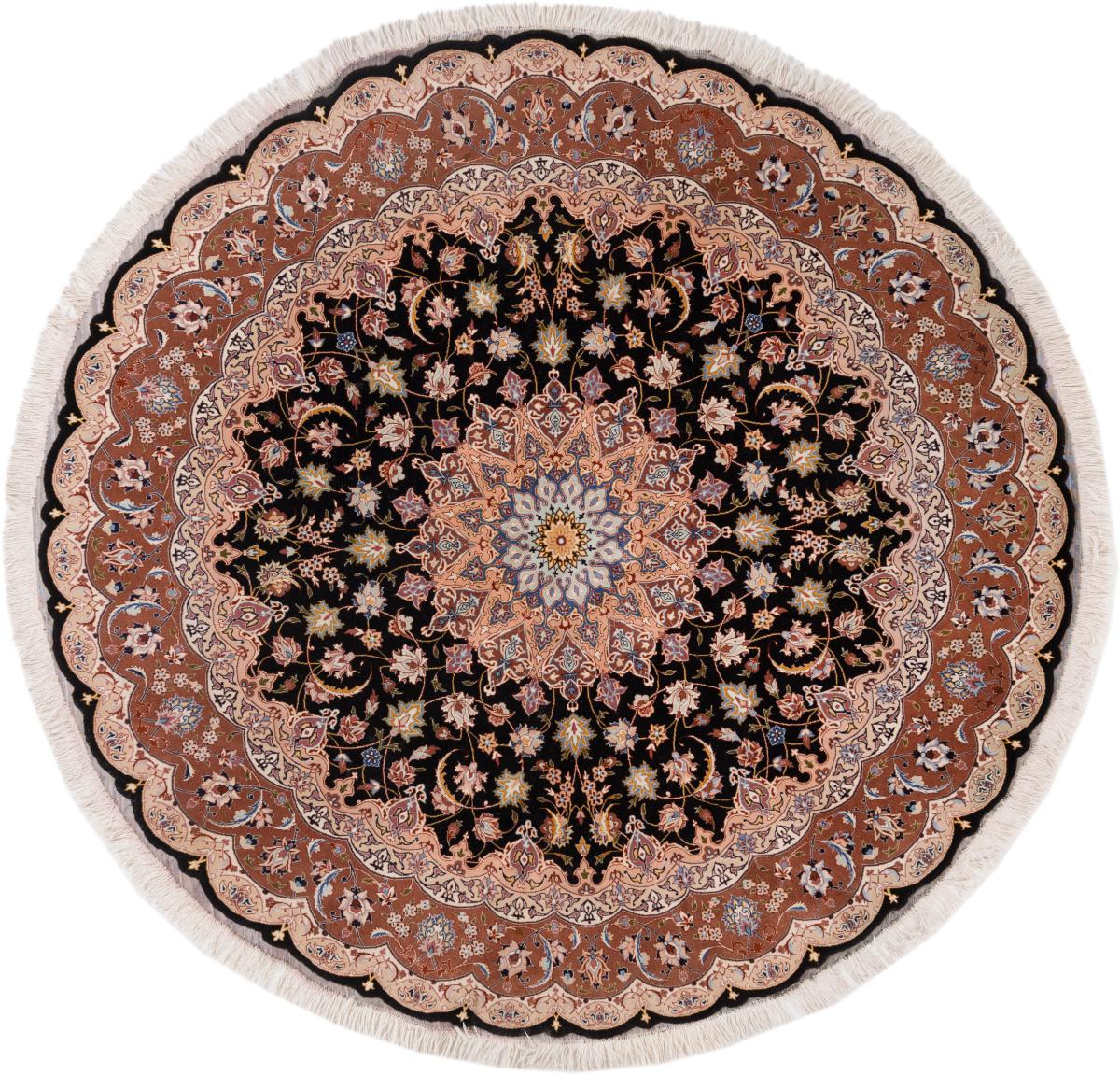 Περσικό χαλί Tabriz 203x203 203x203, Περσικό χαλί Οι κόμποι έγιναν με το χέρι