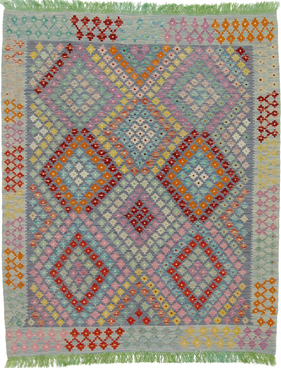 Tapete afegão Kilim Afegão Heritage 195x161 195x161, Tapete persa Tecido à mão