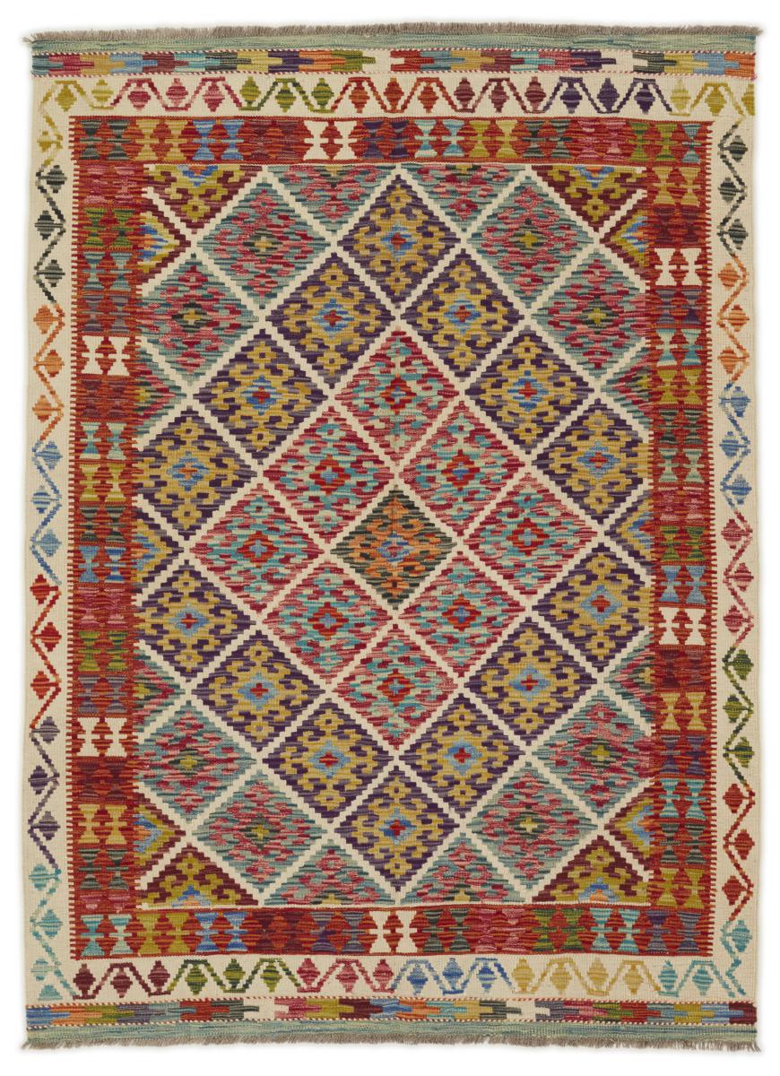 Afghan rug Kilim Afghan 203x148 203x148, Persian Rug Woven by hand
