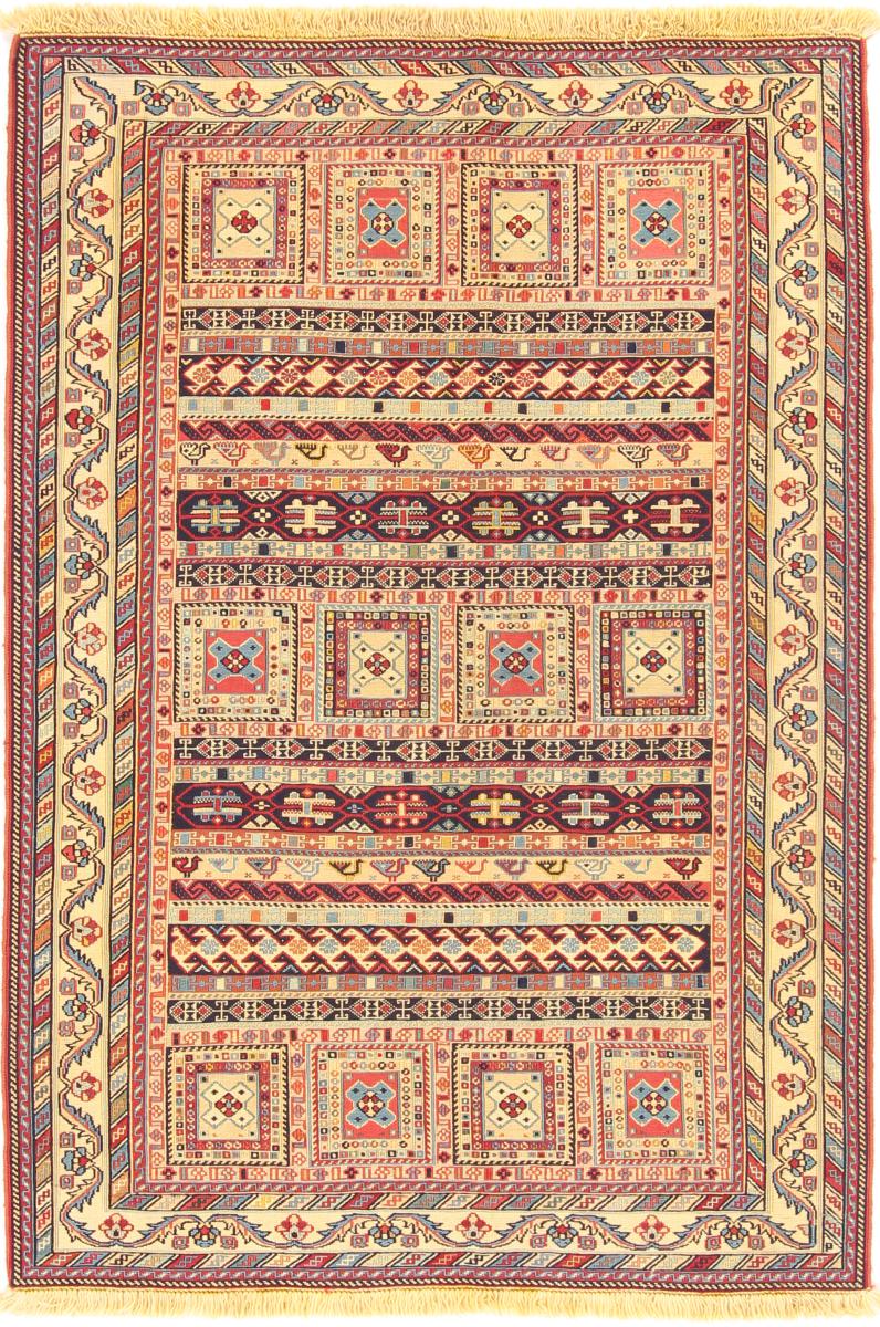 Tapete persa Kilim Soozani 152x102 152x102, Tapete persa Tecido à mão