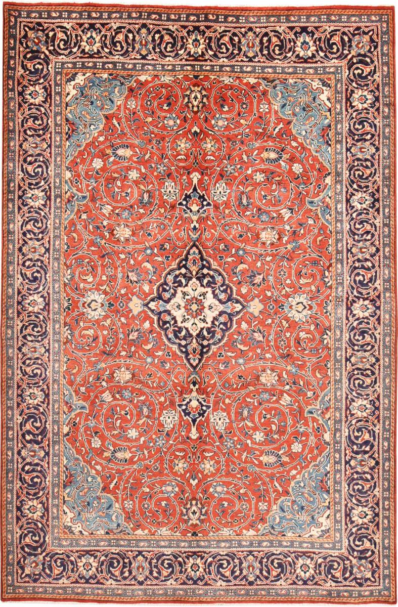 Persisk teppe Mahal 306x204 306x204, Persisk teppe Knyttet for hånd