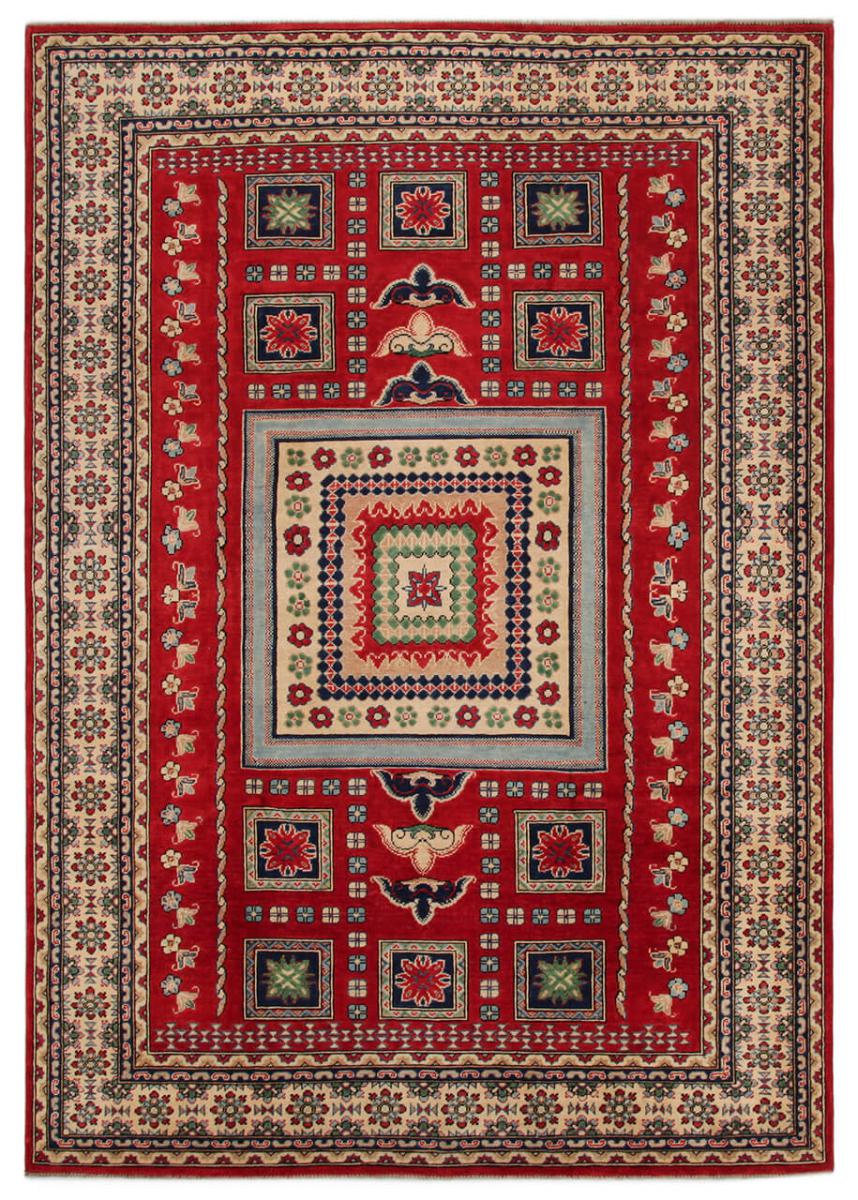 Pakistani rug Kazak Ghazni 279x201 279x201, Persian Rug Knotted by hand