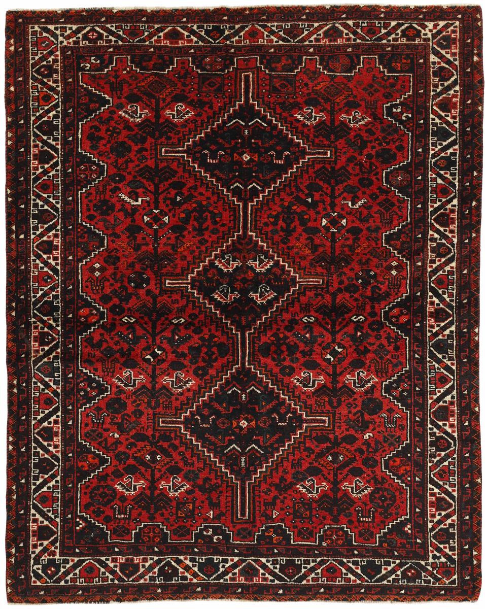 Persian Rug Shiraz 207x162 207x162, Persian Rug Knotted by hand