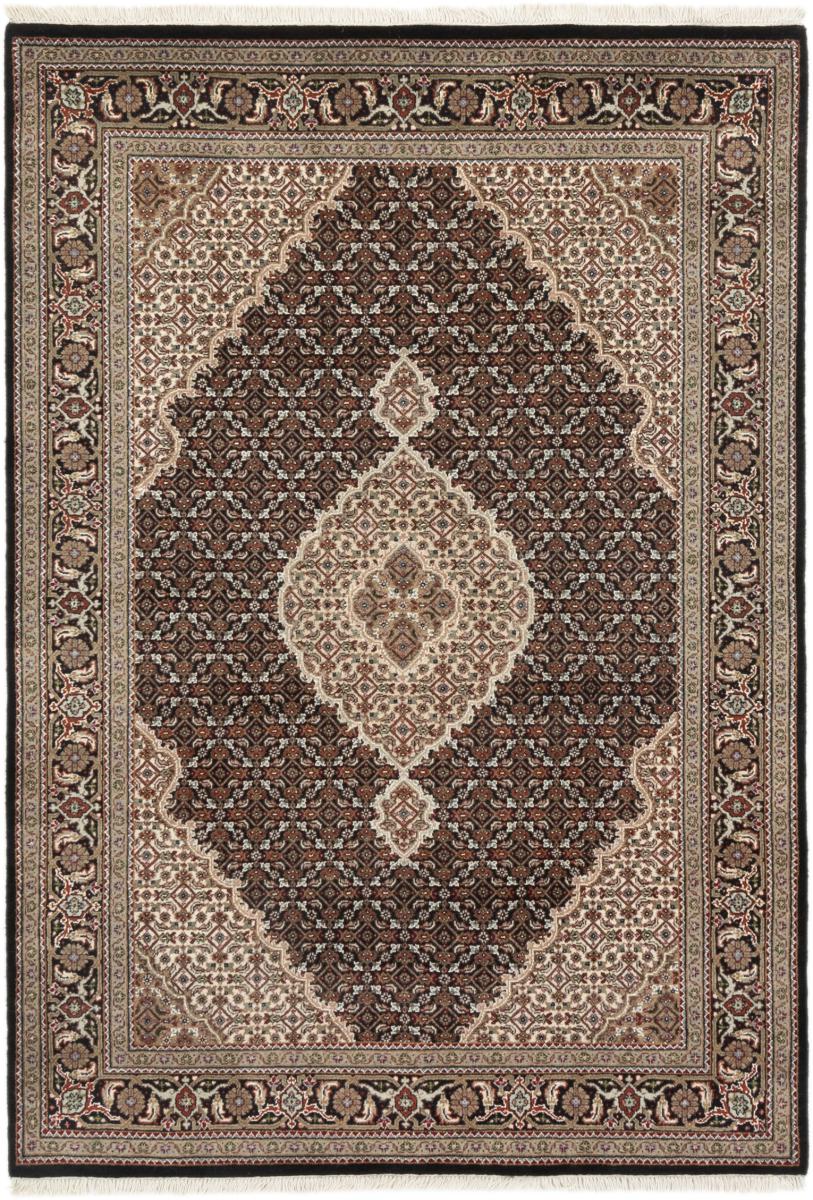 Tappeto indiano Indo Tabriz 199x139 199x139, Tappeto persiano Annodato a mano