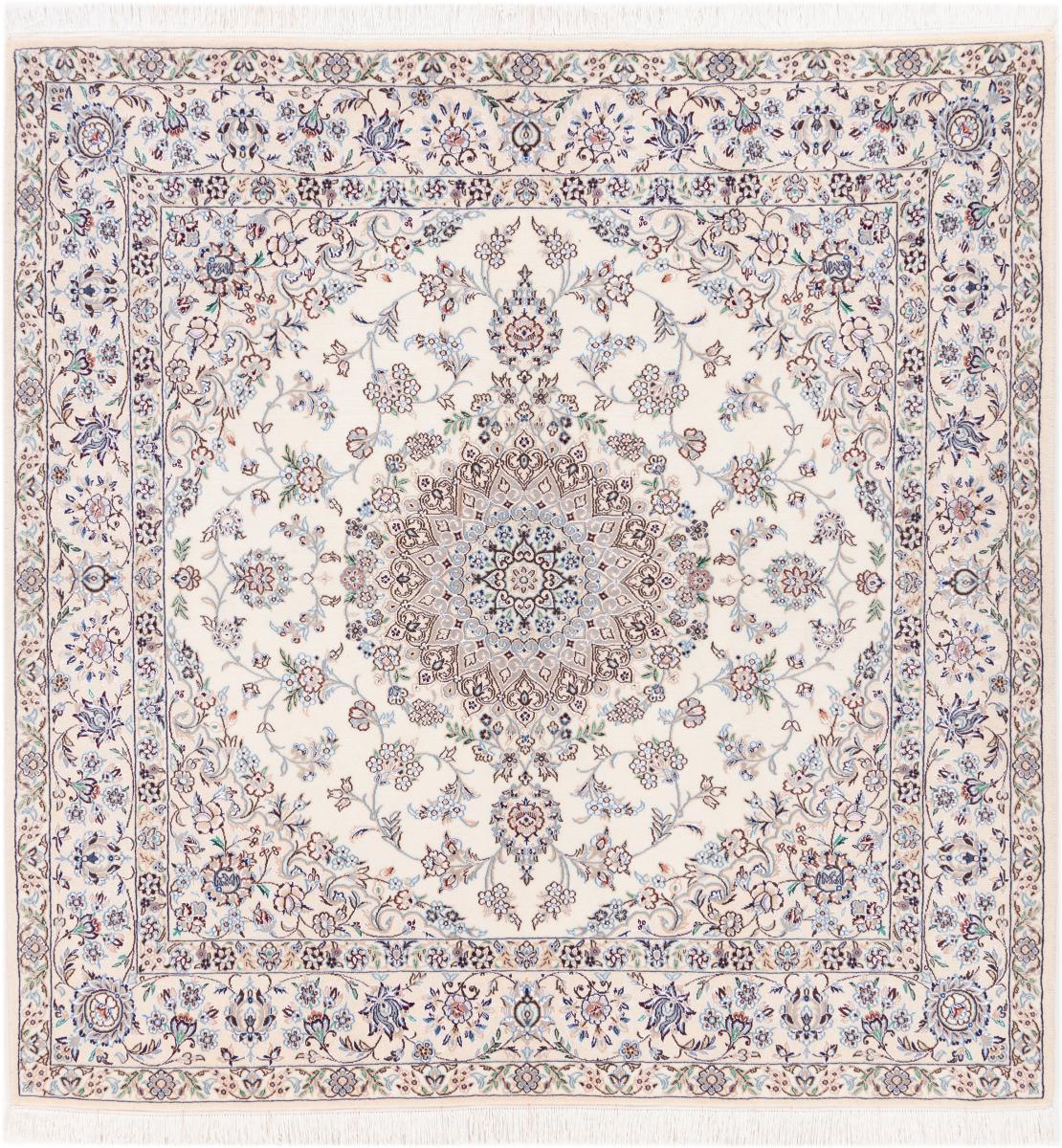 Perserteppich Nain 9La 210x205 210x205, Perserteppich Handgeknüpft