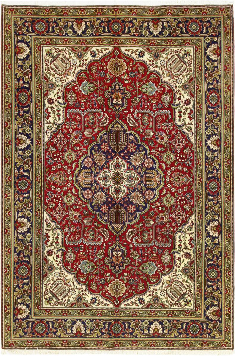 Persisk matta Tabriz 305x204 305x204, Persisk matta Knuten för hand