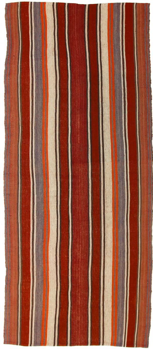 Tapete persa Kilim Fars Antigo 299x125 299x125, Tapete persa Tecido à mão