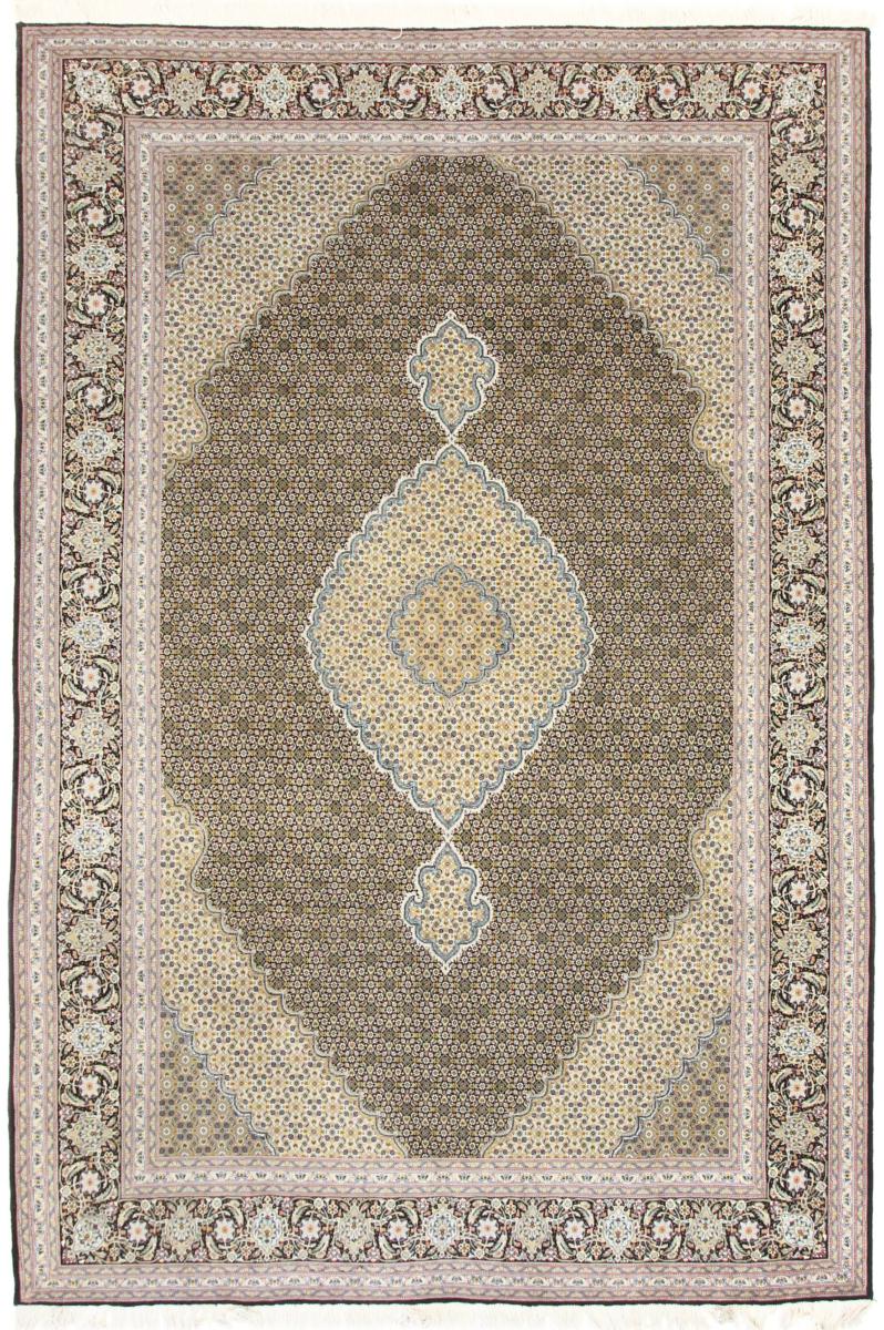 Tapete persa Tabriz 306x202 306x202, Tapete persa Atado à mão