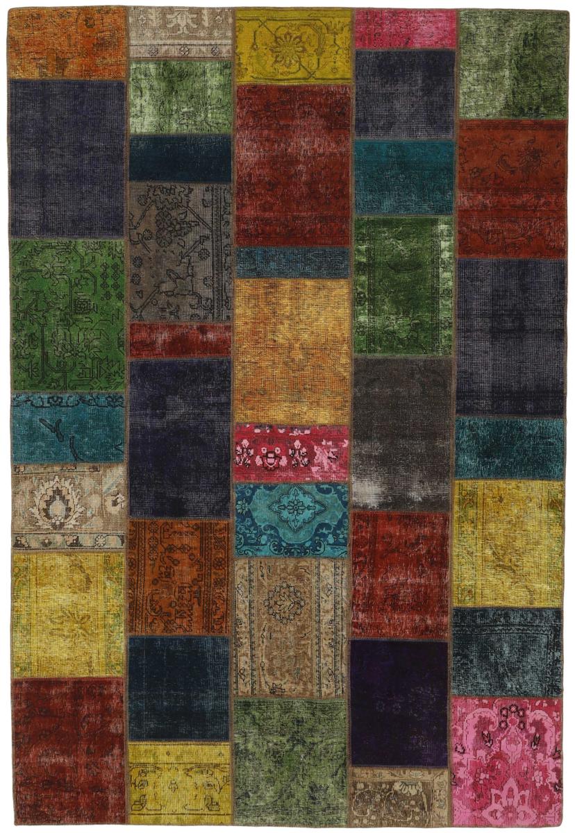 Perzsa szőnyeg Patchwork 307x203 307x203, Perzsa szőnyeg Kézzel csomózva