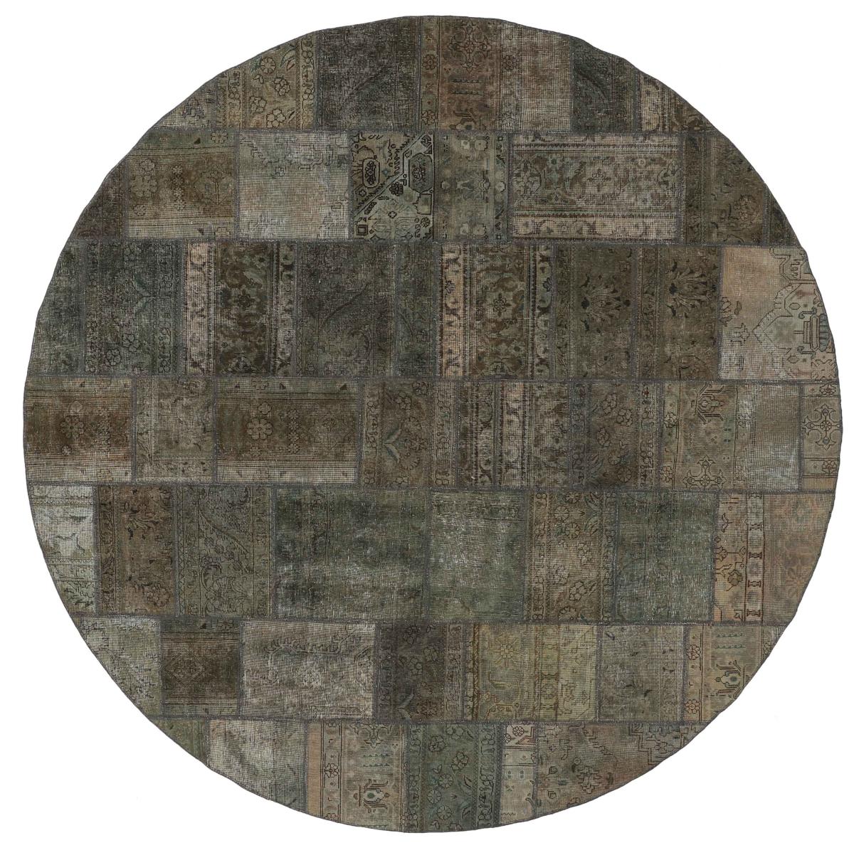 Dywan perski Patchwork 301x299 301x299, Dywan perski Ręcznie tkany