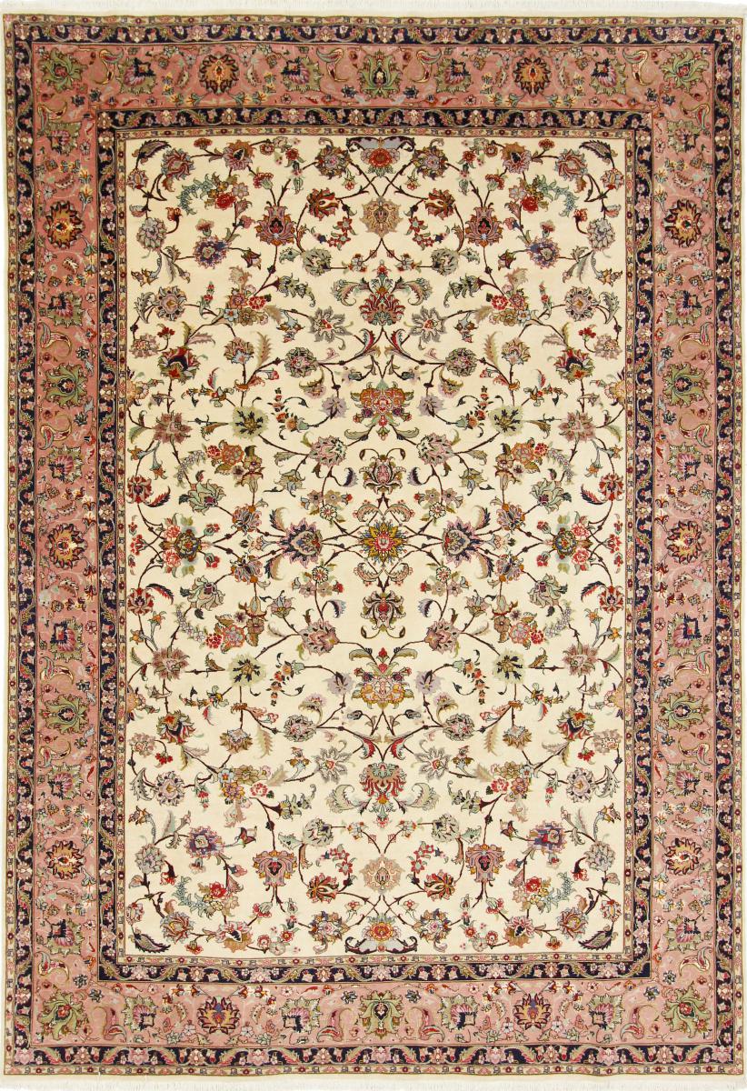 Tapete persa Tabriz 50Raj 293x203 293x203, Tapete persa Atado à mão