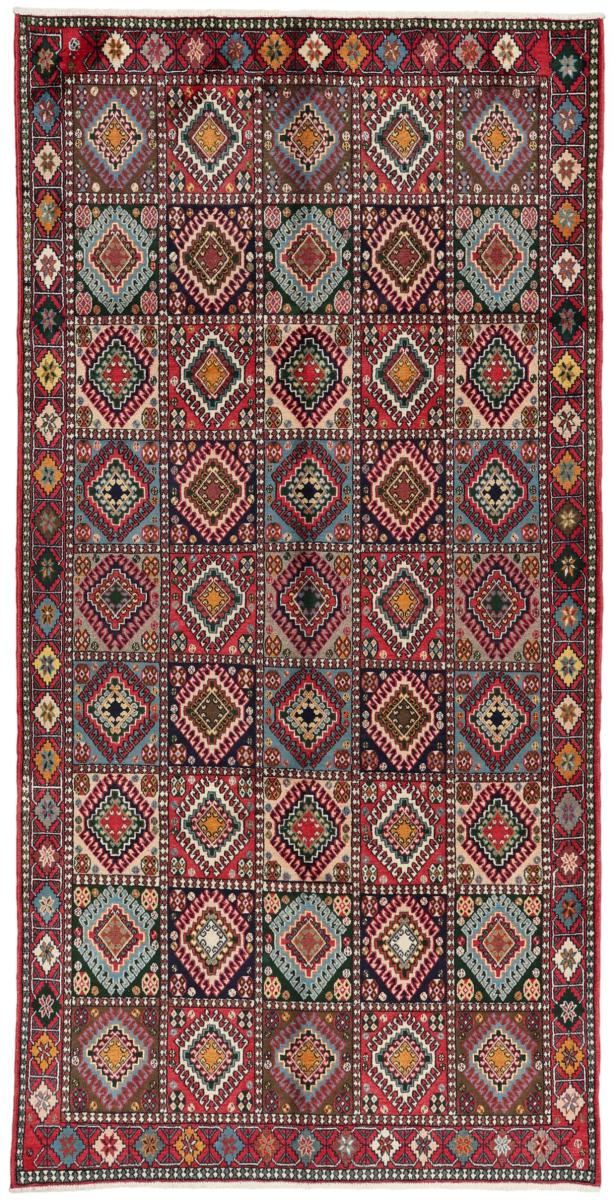 Περσικό χαλί Μπαφτιάρ 294x151 294x151, Περσικό χαλί Οι κόμποι έγιναν με το χέρι