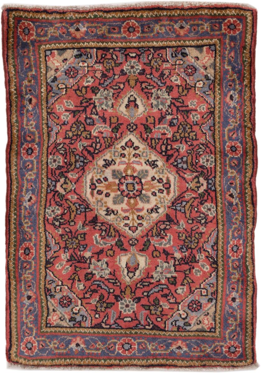 Persian Rug Hamadan 91x64 91x64, Persian Rug Knotted by hand