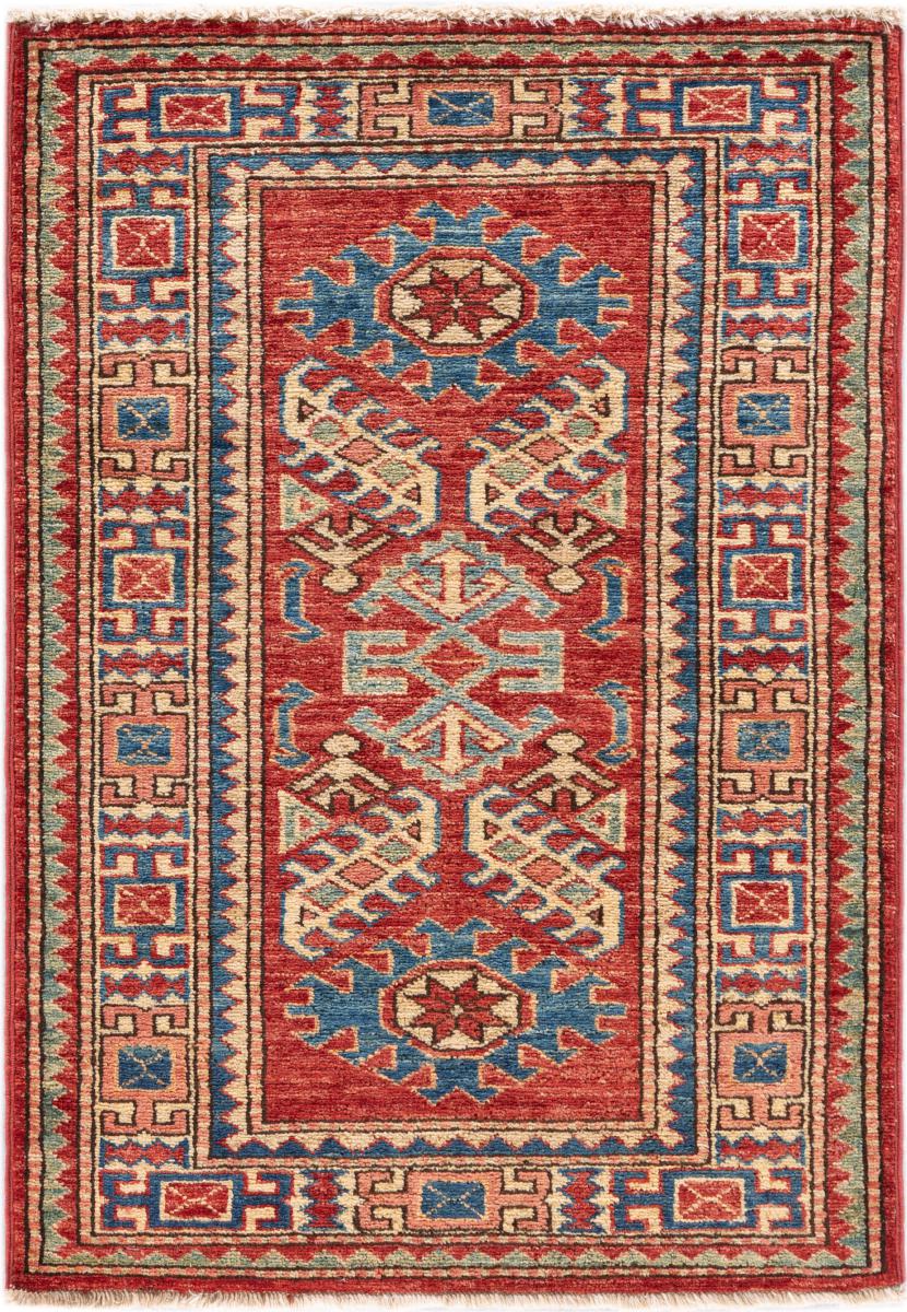 Afghansk teppe Super Kazak 88x60 88x60, Persisk teppe Knyttet for hånd
