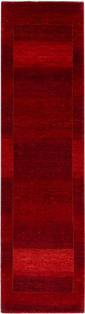 Persian rug Persian Gabbeh Loribaft Essence 10'6"x2'9" 10'6"x2'9", Persian rug Hand-knotted