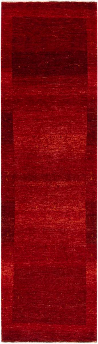 Tapis persan Persan Gabbeh Loribaft Essence 287x83 287x83, Tapis persan Noué à la main
