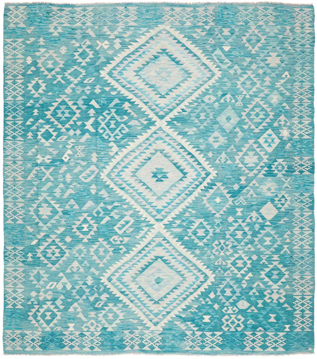 Alfombra afgana Kilim Afghan 290x258 290x258, Alfombra persa Tejido a mano