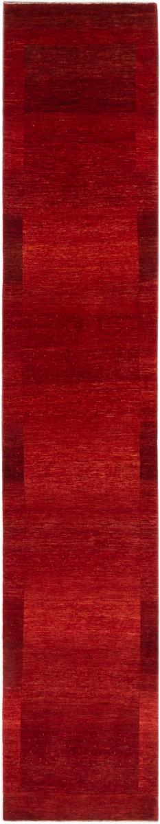 Tapis persan Persan Gabbeh Loribaft Essence 499x96 499x96, Tapis persan Noué à la main