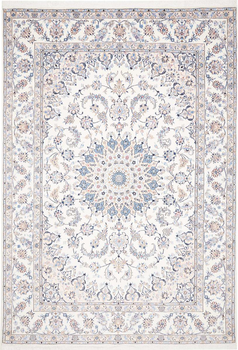 Alfombra persa Nain 368x251 368x251, Alfombra persa Anudado a mano