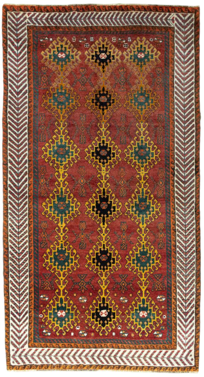 Persian Rug Persian Gabbeh Ghashghai 232x125 232x125, Persian Rug Knotted by hand