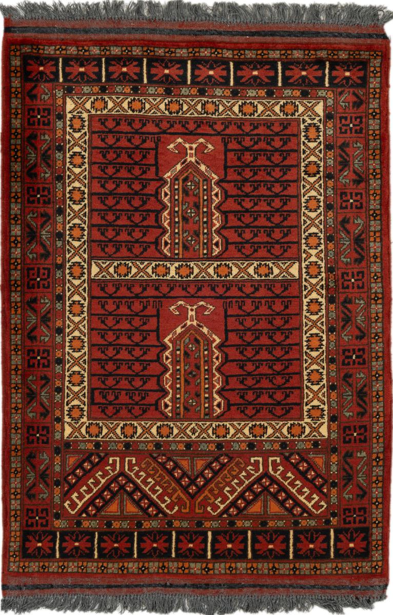 Afghan rug Afghan 122x84 122x84, Persian Rug Knotted by hand