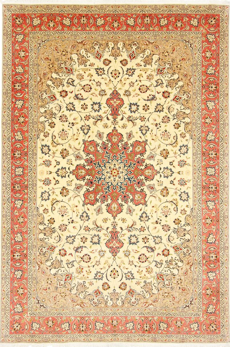 Tapete persa Tabriz 50Raj 297x204 297x204, Tapete persa Atado à mão