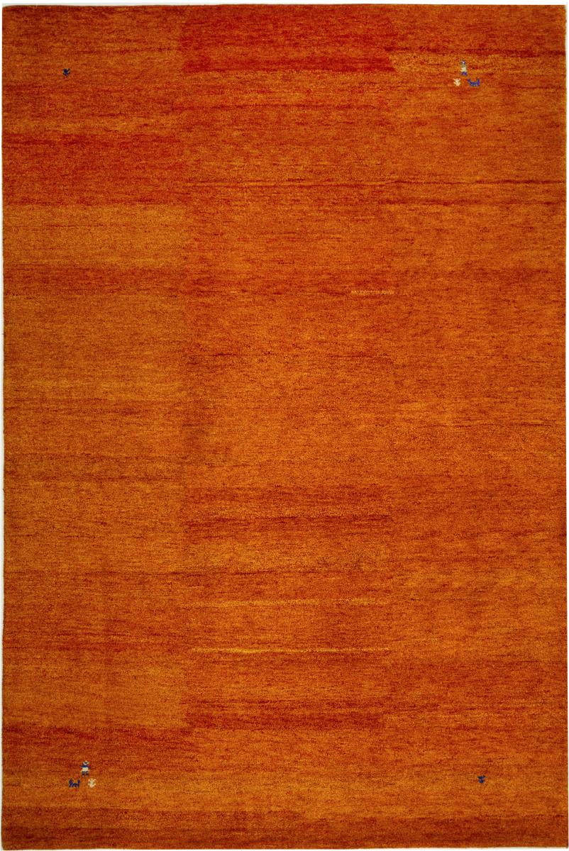 Indo rug Gabbeh 9'9"x6'7" 9'9"x6'7", Persian Rug Knotted by hand