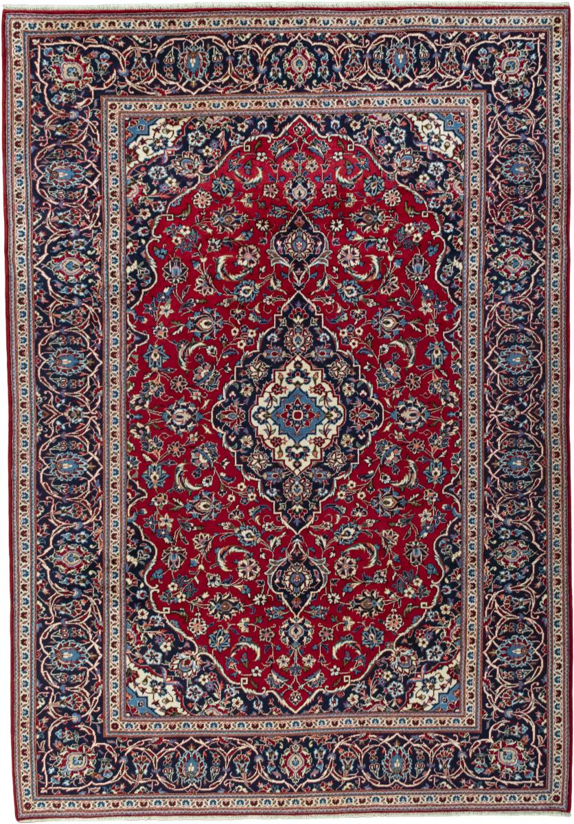 Persian Rug Keshan 356x247 356x247, Persian Rug Knotted by hand