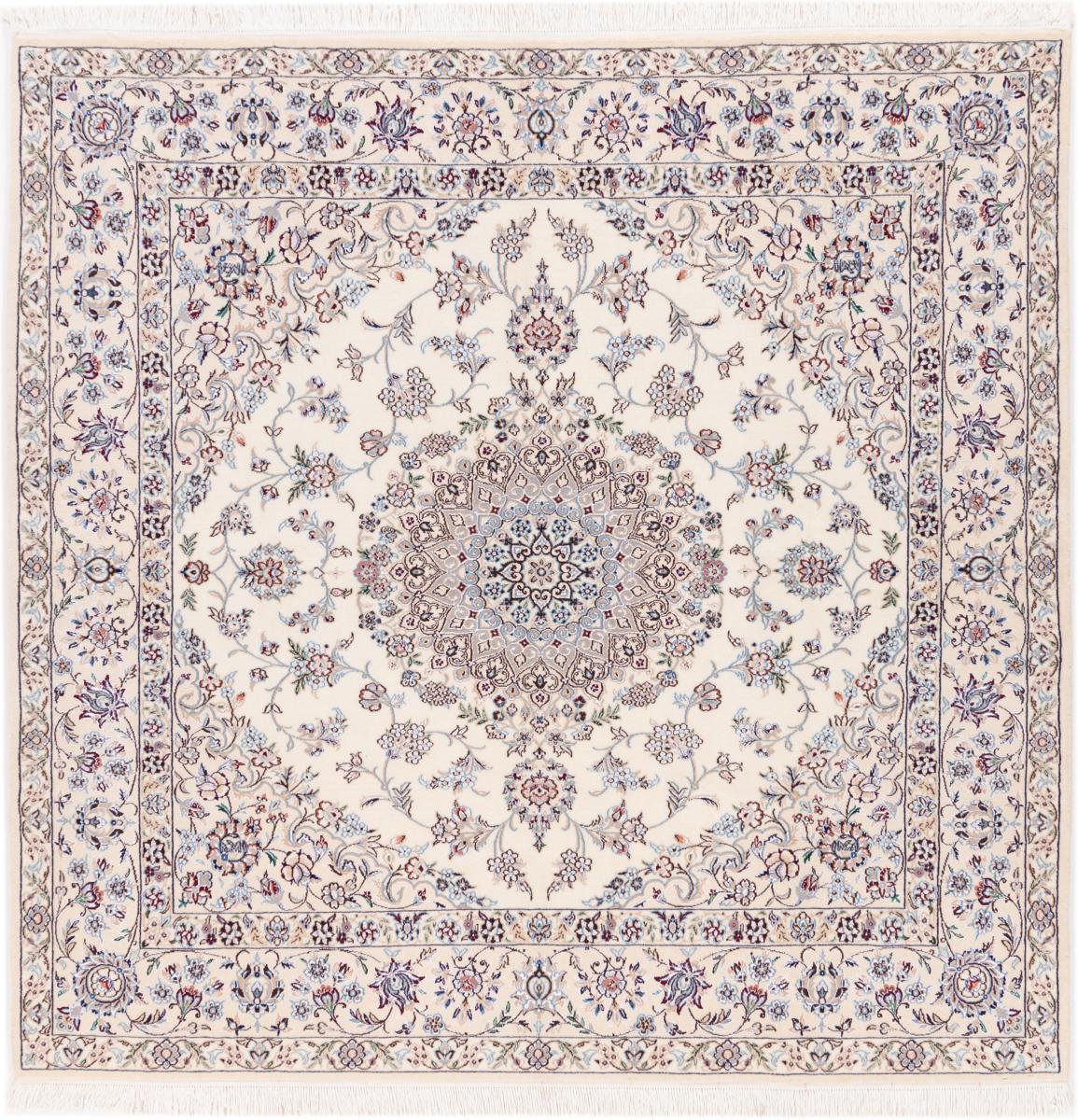 Persian rug Nain 9La 206x200 206x200, Persian rug Hand-knotted