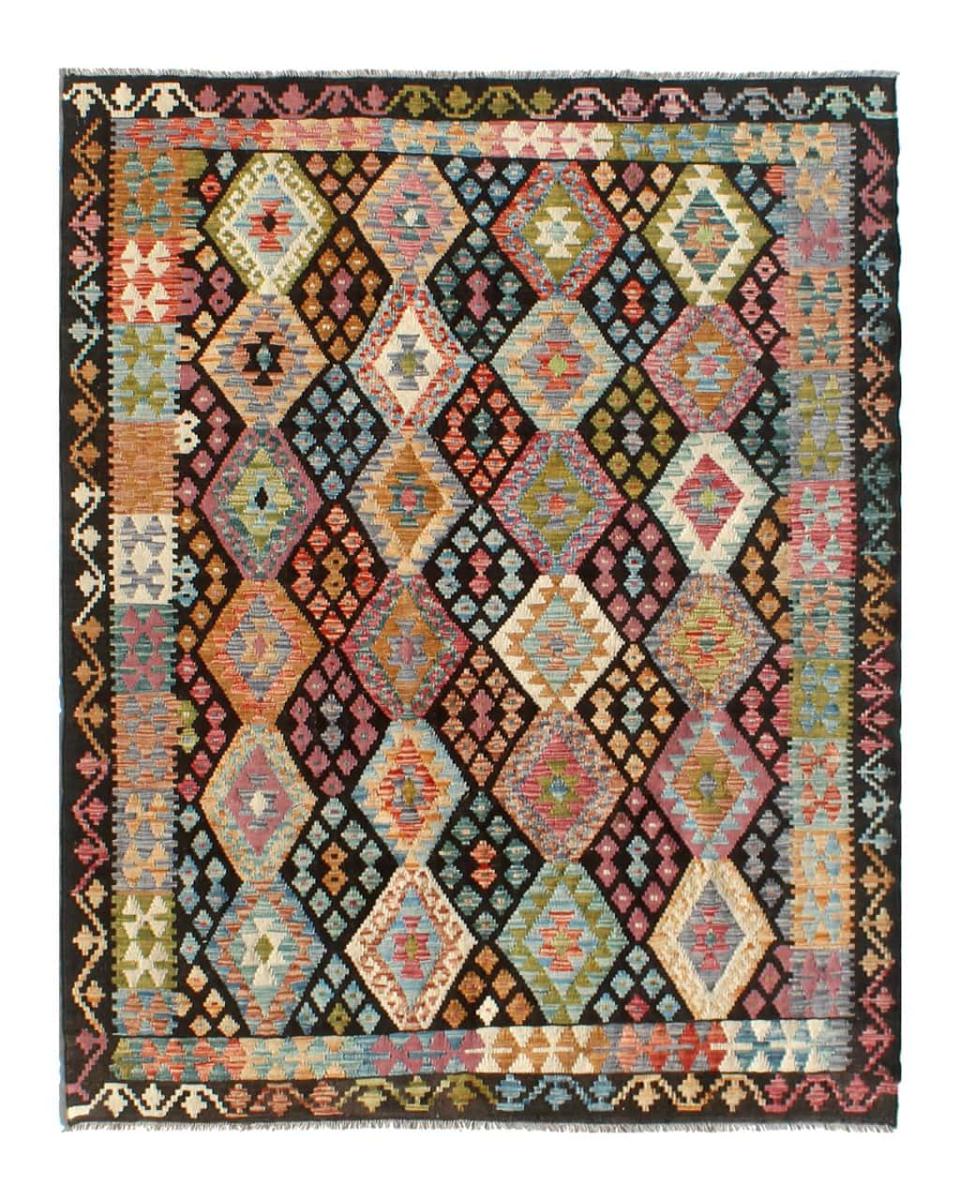 Afghan rug Kilim Afghan 7'9"x5'10" 7'9"x5'10", Persian Rug Woven by hand