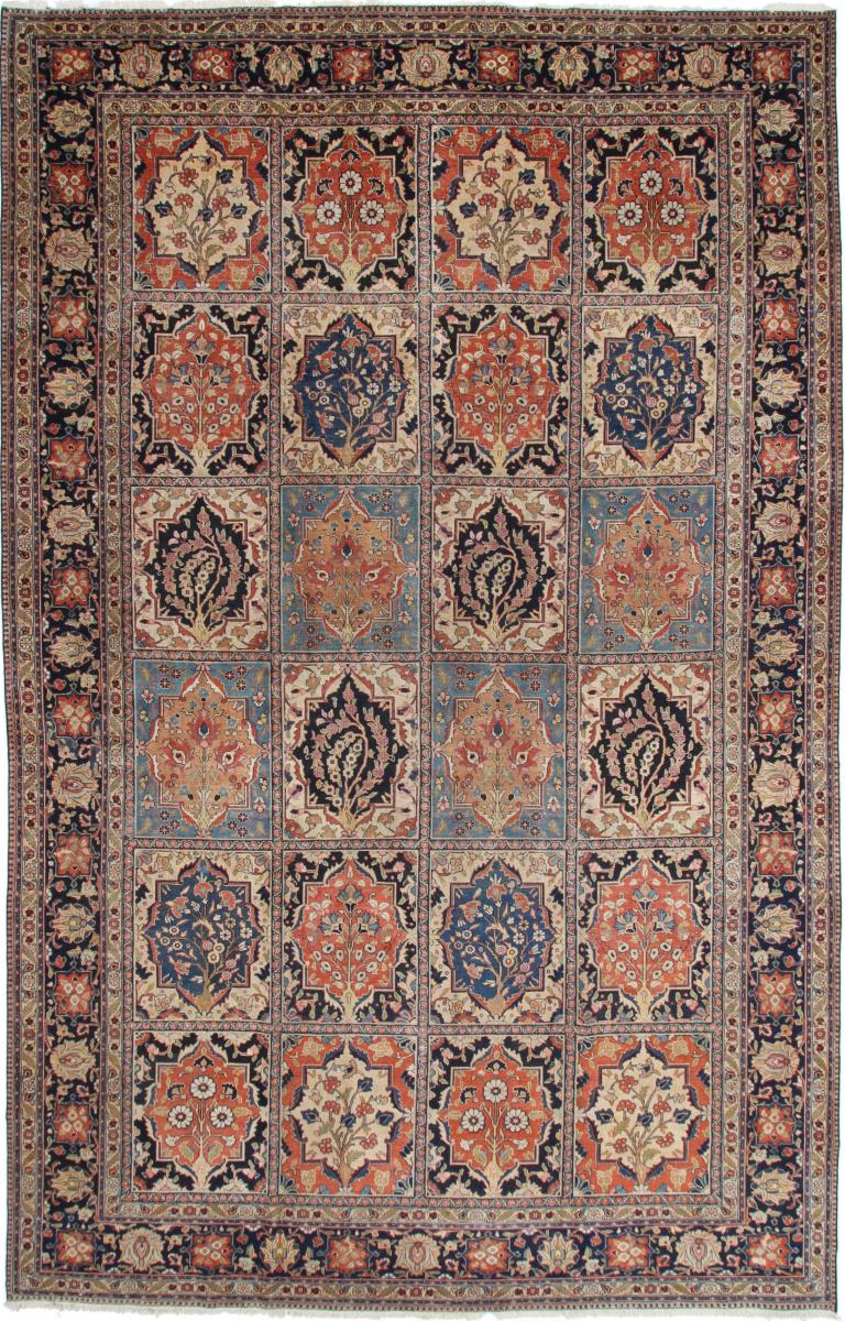 Perserteppich Täbriz Antik 551x351 551x351, Perserteppich Handgeknüpft