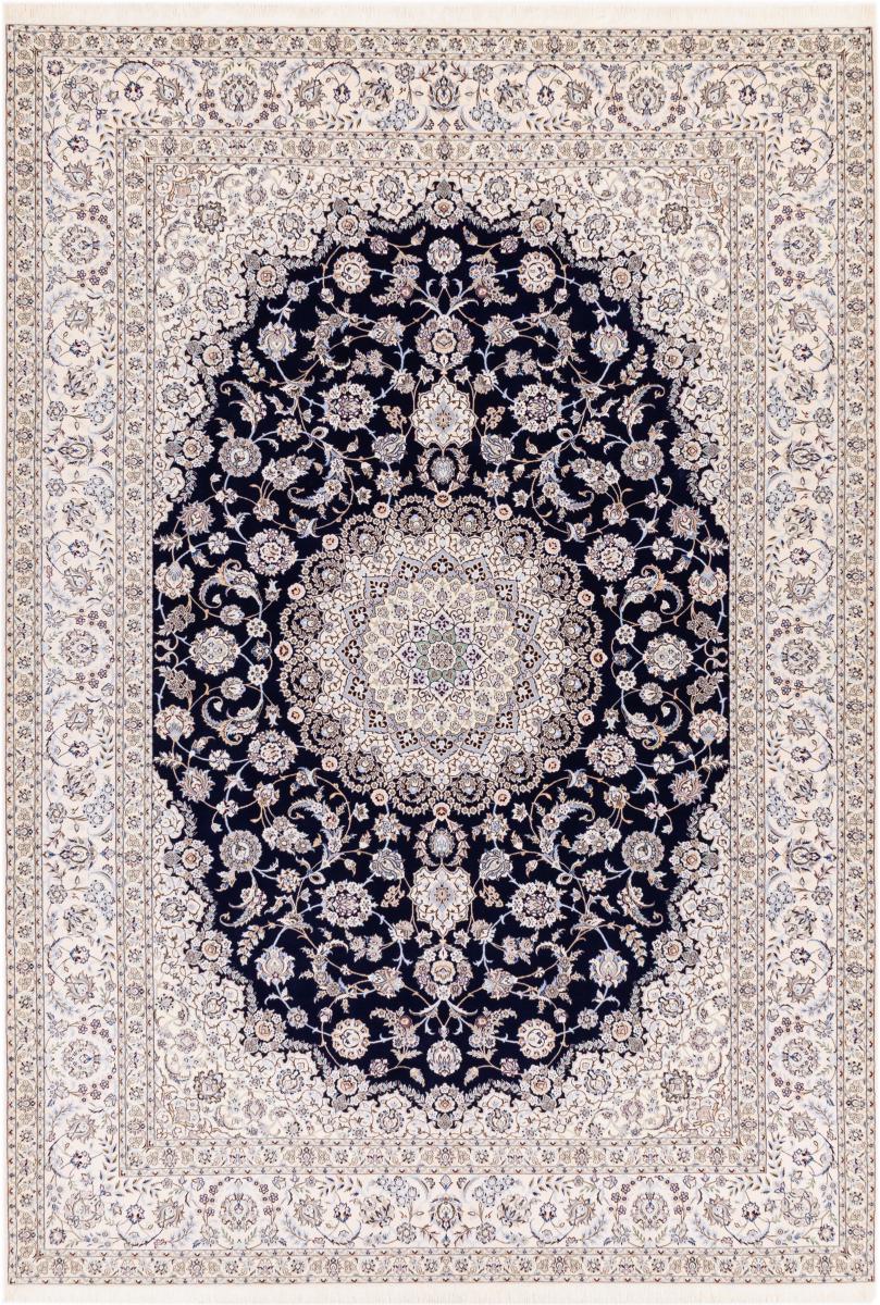 Tapis persan Nain 6La 367x257 367x257, Tapis persan Noué à la main