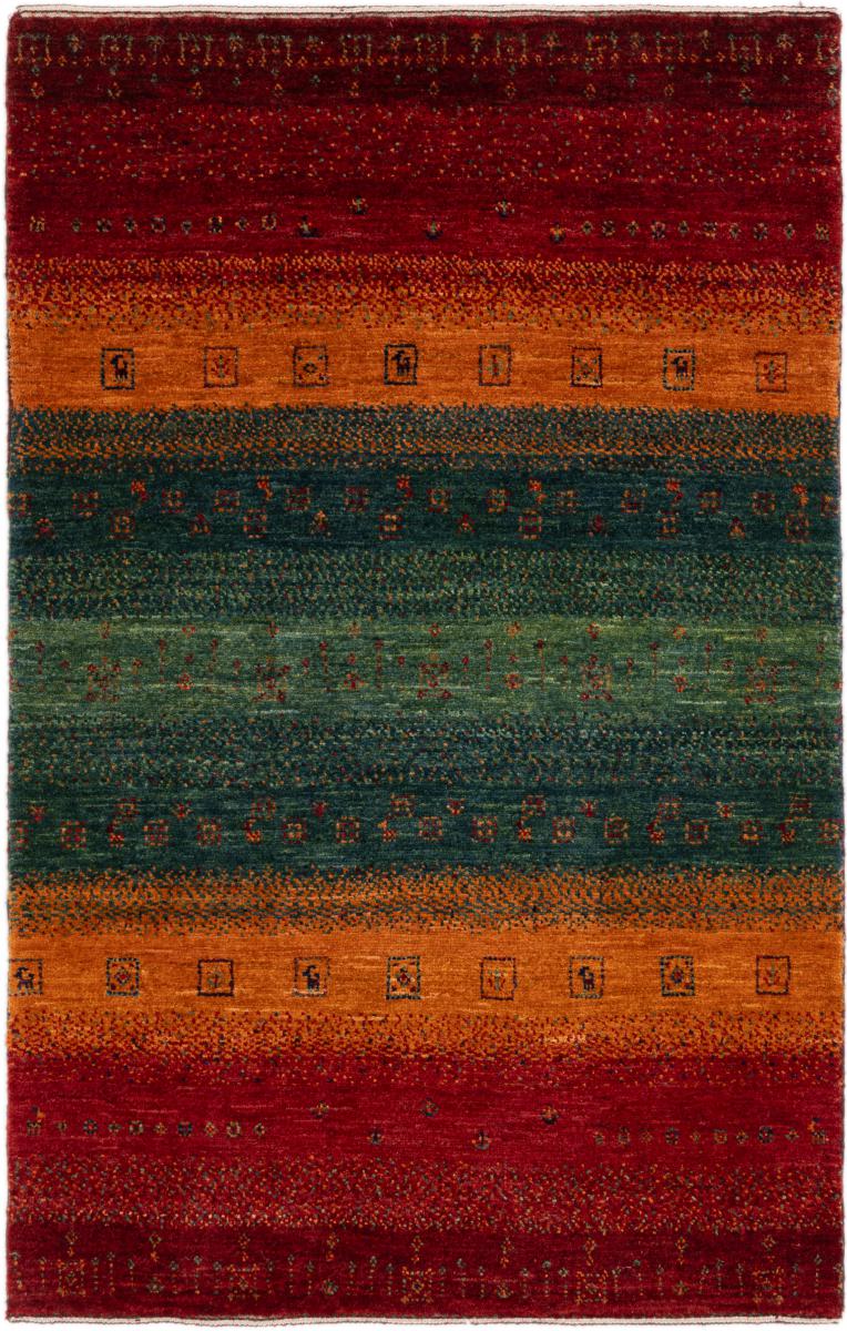 Persialainen matto Persia Gabbeh Loribaft Atash 125x79 125x79, Persialainen matto Solmittu käsin