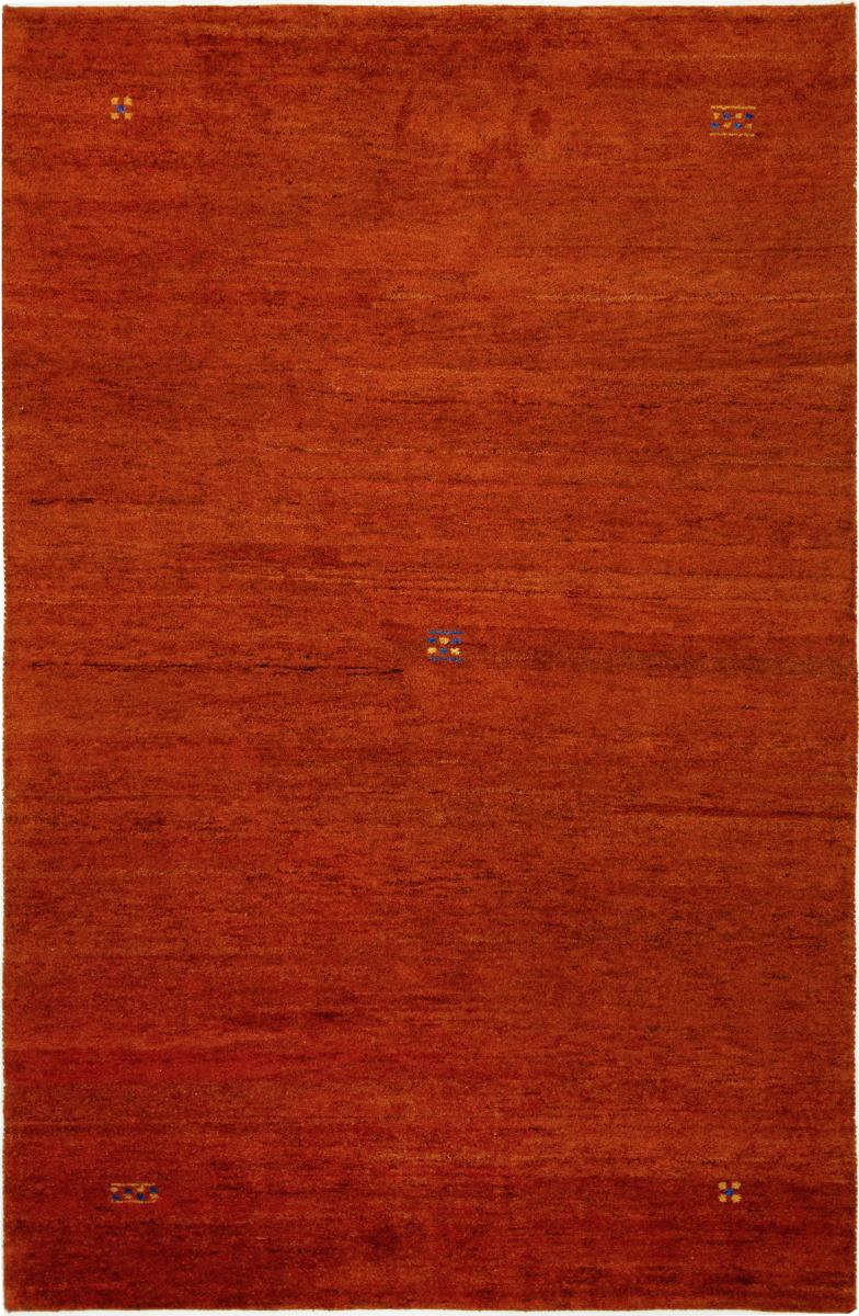 Indo rug Gabbeh 9'8"x6'6" 9'8"x6'6", Persian Rug Knotted by hand