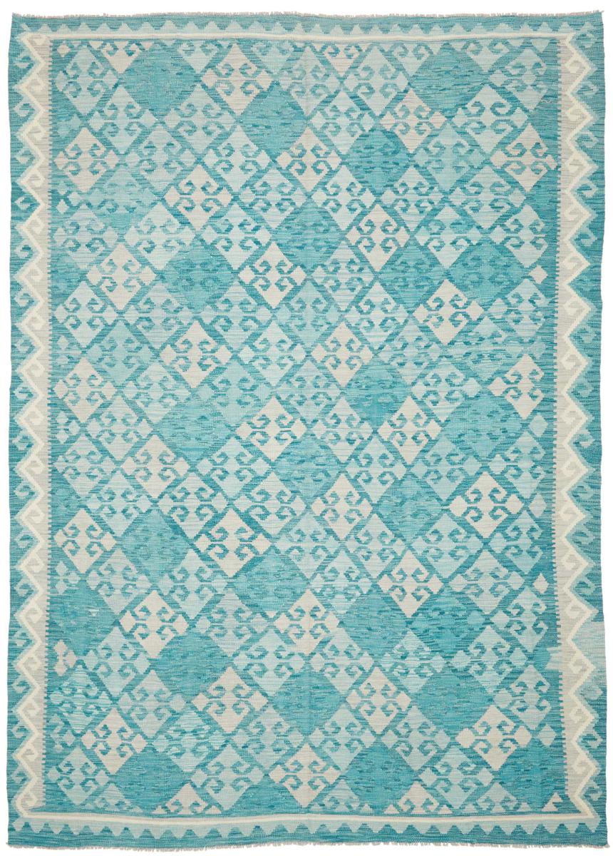 Alfombra afgana Kilim Afghan 338x238 338x238, Alfombra persa Tejido a mano