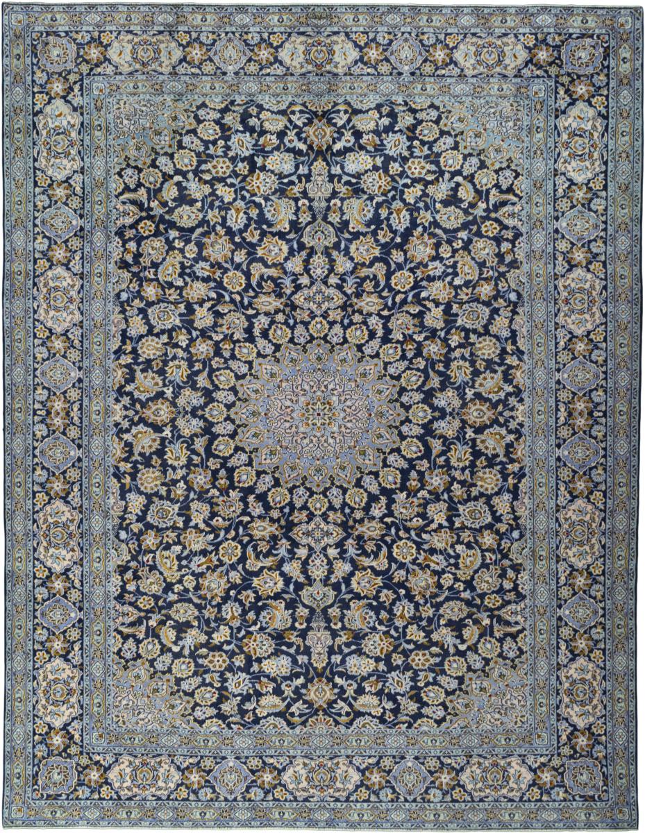 Tapis persan Kashan 412x319 412x319, Tapis persan Noué à la main