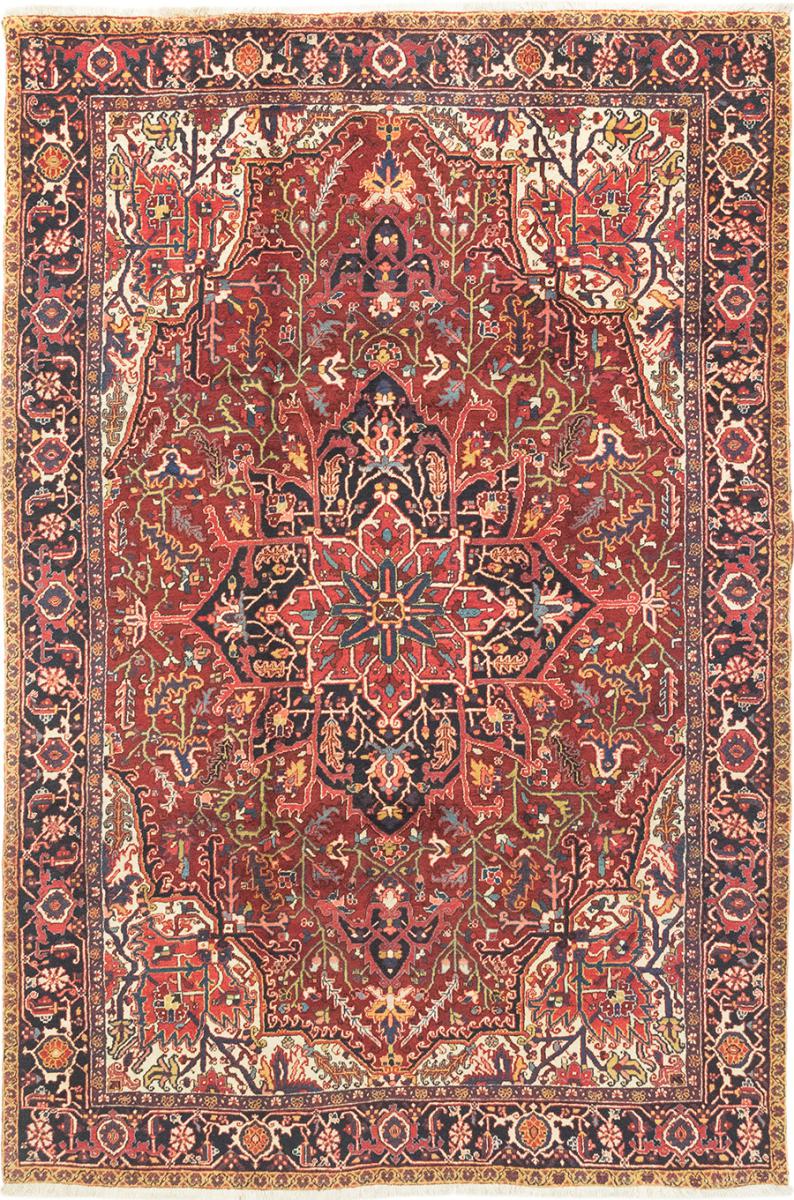 Persian Rug Heriz Antique 352x235 352x235, Persian Rug Knotted by hand