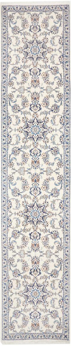 Alfombra persa Nain 404x84 404x84, Alfombra persa Anudado a mano