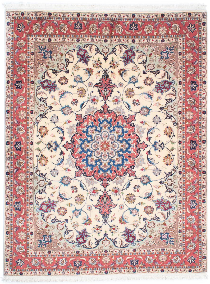 Tapete persa Tabriz 50Raj 197x153 197x153, Tapete persa Atado à mão