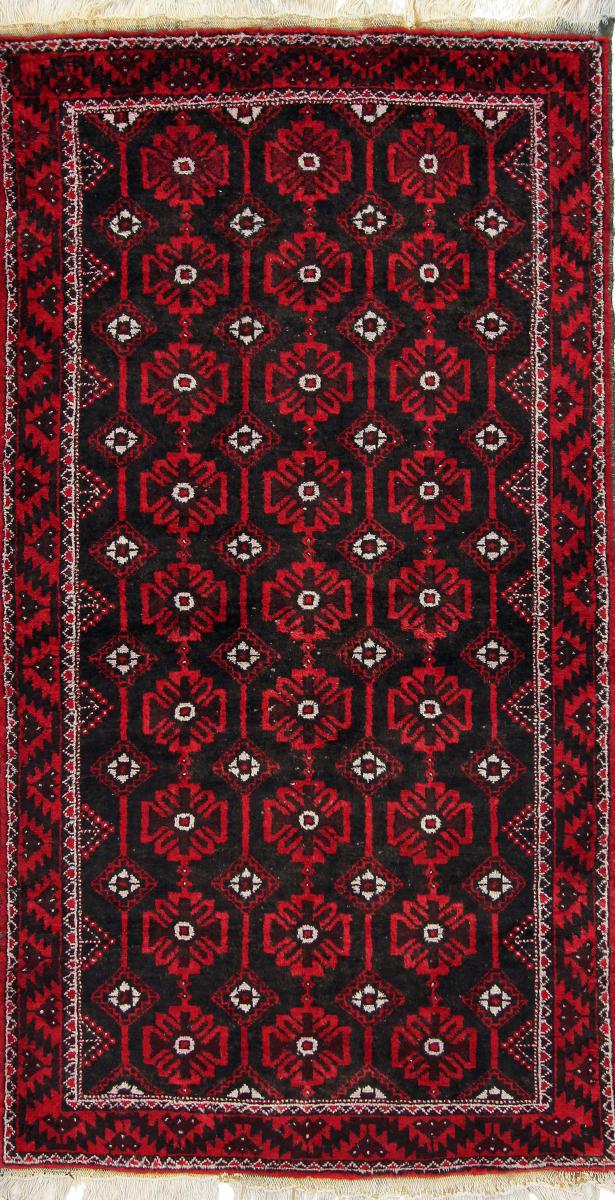 Tapis persan Baloutche 195x108 195x108, Tapis persan Noué à la main