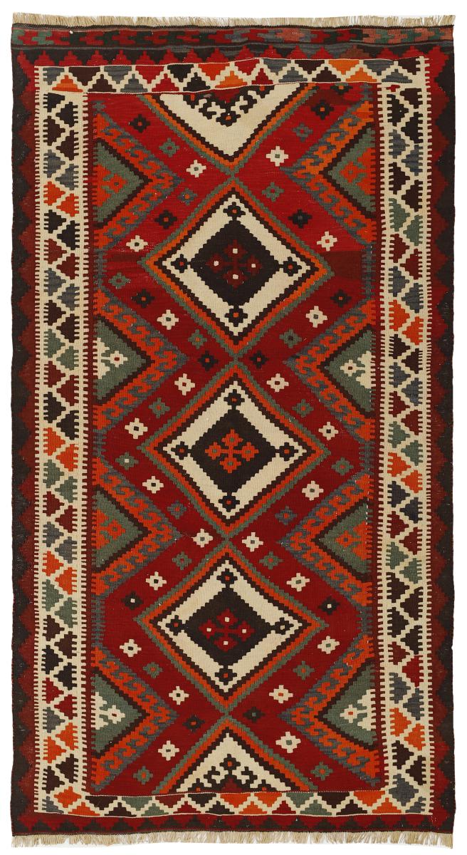 Persian Rug Kilim Fars 262x142 262x142, Persian Rug Woven by hand