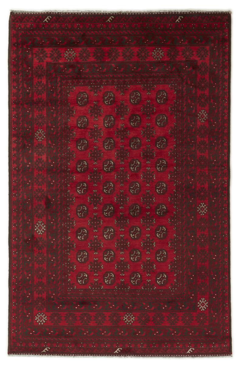 Afghansk teppe Afghan Akhche 240x156 240x156, Persisk teppe Knyttet for hånd