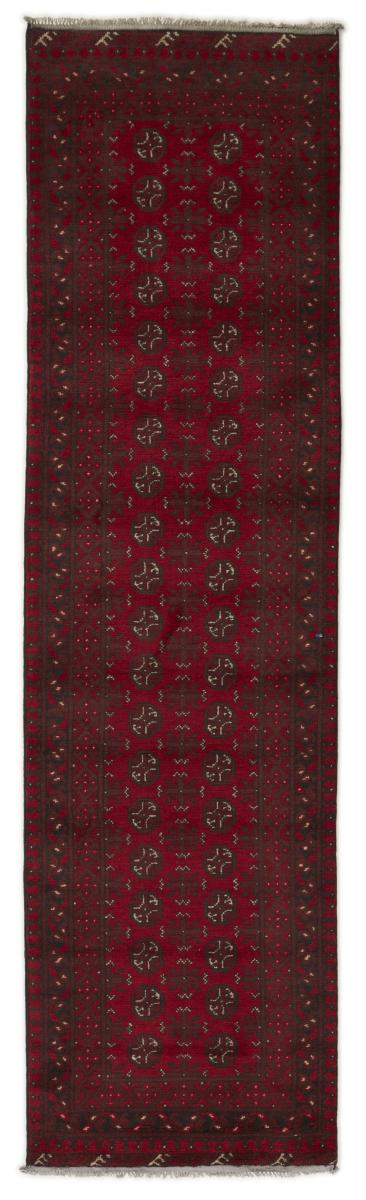 Tapis afghan Afghan Akhche 289x78 289x78, Tapis persan Noué à la main