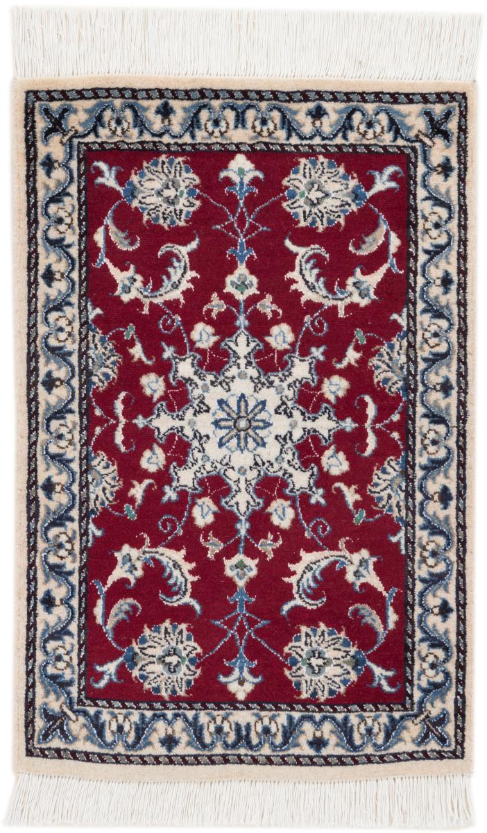 Persian Rug Nain 2'11"x2'0" 2'11"x2'0", Persian Rug Knotted by hand